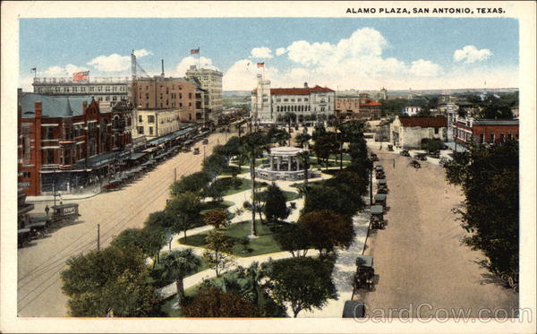 Alamo Plaza San Antonio Texas