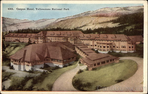 Canyon Hotel Yellowstone National Park Wyoming
