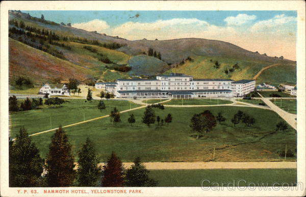 Mammoth Hotel Yellowstone National Park Wyoming