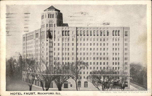 Hotel Faust Rockford Illinois