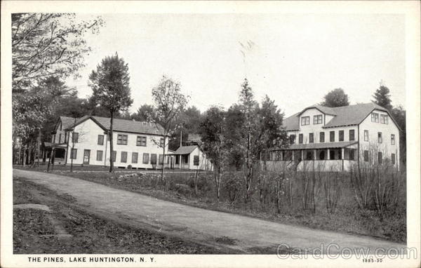 View of The Pines Lake Huntington New York