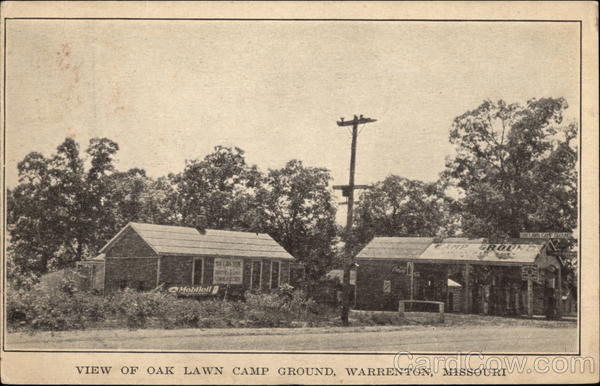 View of Oak Lawn Camp Ground Warrenton Missouri