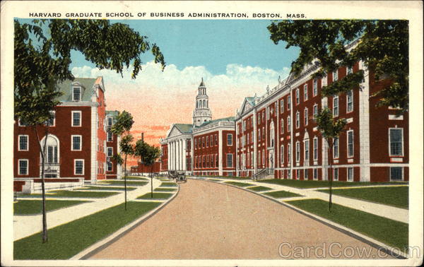 Harvard Graduate School of Business Administration Boston Massachusetts