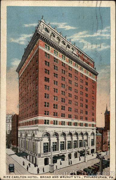 Ritz Carlton Hotel Philadelphia Pennsylvania