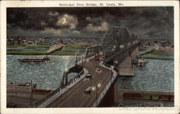 Municipal Free Bridge St. Louis Missouri