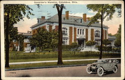 Governor's Mansion Columbus, OH Postcard Postcard