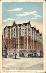 Whittier Hall, Columbia College Postcard