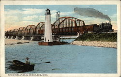 The International Bridge Postcard