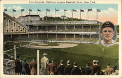 Polo Grounds, National League Baseball Park Postcard