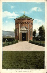 St. Joseph's Shrine, St. Bonaventure's Seminary Postcard