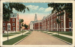 Harvard Graduate School of Business Administration Postcard