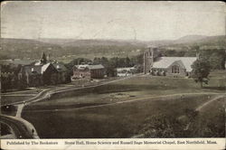 Stone Hall, Home Science and Russell Sage Memorial Chapel Postcard