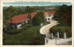 Walkover Club, Campello Brockton, MA Postcard Postcard