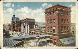 North Station Postcard