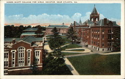 Agnes Scott College For Girls Decatur, GA Postcard Postcard