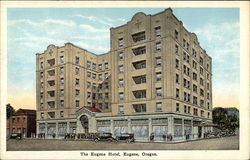 The Eugene Hotel Oregon Postcard Postcard