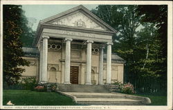 Chautaugua Institute - Hall of Christ Chautauqua, NY Postcard Postcard