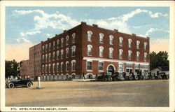 Hotel Hiawatha Hailey, ID Postcard Postcard