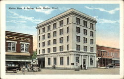 Marion State & Savings Bank Postcard