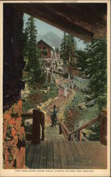 Vista from Sperry Dining Chalet Postcard