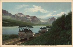 Sherbourne Lakes and the Swiftcurrent Valley Glacier National Park, MT Postcard Postcard
