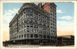 Titche-Goettinger Co. Department Store Postcard