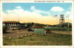 Whitcomb Summit Mohawk Trail, MA Postcard Postcard