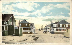 Boston Avenue Hampton Beach, NH Postcard Postcard