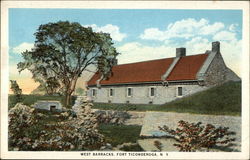 West Barracks Postcard