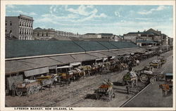 French Market Postcard