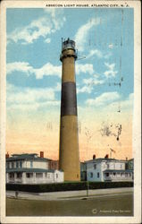 Absecon Light House Atlantic City, NJ Postcard Postcard