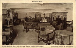 Hotel Medford - Mezzanine Floor Postcard