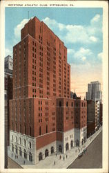 Keystone Athletic Club Postcard