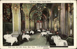 Tea Room, Prince George Hotel Postcard