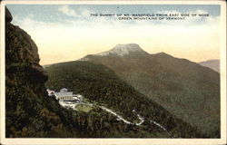 Mt. Mansfield - Green Mountains Underhill, VT Postcard Postcard