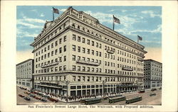 The Whitcomb, with Proposed Addition Postcard