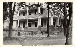Lake Huntington Lodge Postcard