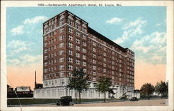 Gatesworth Apartment Hotel Postcard