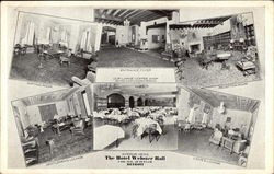 Interior Views, The Hotel Webster Hall Postcard