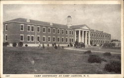 Camp Dispensary Camp Lejeune, NC Postcard Postcard