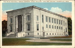 The Helen Rockwell Morley Memorial Music Building, Lake Erie College Painesville, OH Postcard Postcard