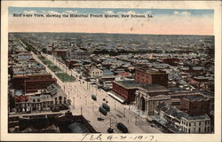 Historical French Quarter Postcard