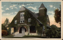 Old Home Building, University Farm Postcard