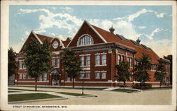 Stout Gymnasium Menomonie, WI Postcard Postcard