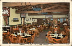 Travaglinis Cafe Postcard