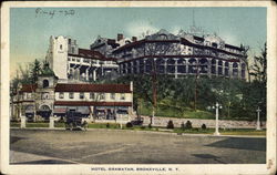 View of Hotel Gramatan Bronxville, NY Postcard 