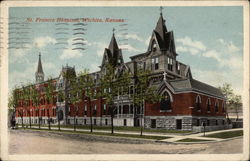 St. Francis Hospital Wichita, KS Postcard Postcard