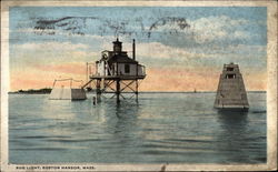 Bug Light, Boston Harbor Postcard