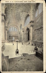 Penn R. R. Concourse New York, NY Postcard Postcard