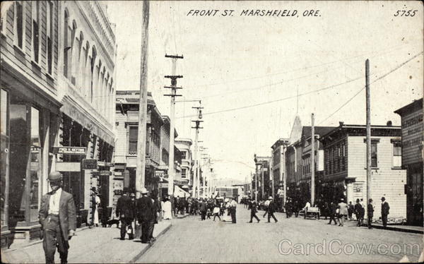 Front St, Marshfield Coos Bay Oregon